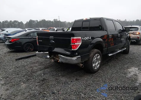 2013 Ford F-150 Xlt from USA, damaged, VIN 1FTFW1EF4DKD55081